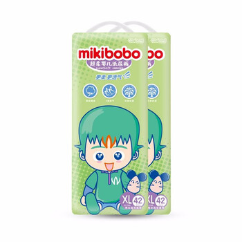 米奇啵啵（mikibobo）嬰兒尿褲日常紙尿褲50-99片