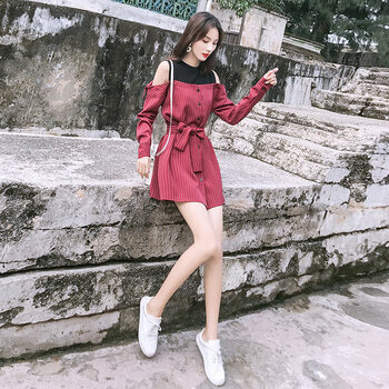 元素,樣式,新款,流行,襯衫,長(zhǎng)袖,趨勢(shì),露肩
