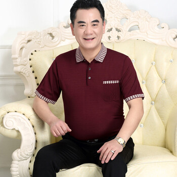deciuhlae 短袖 男士T恤 2-10短袖紅色 