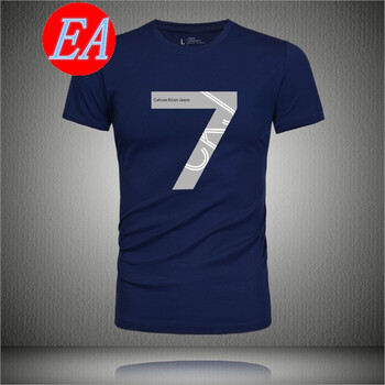 EA 短袖 男士T恤 938藍 