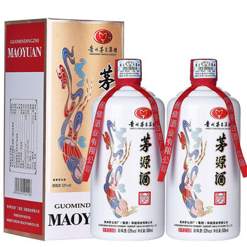 茅臺（MOUTAI）53度375mL-500mL，500ml*2瓶 醬香型，醬香