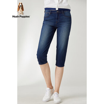 Hush Puppies  鉛筆褲/小腳褲 女 七分褲 牛仔褲