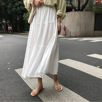 大擺半身裙，微胖妹子的福音