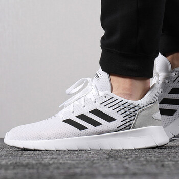 阿迪達(dá)斯（Adidas）跑步鞋F(xiàn)36331/黑白 