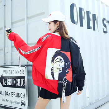 bf街頭外套女冬