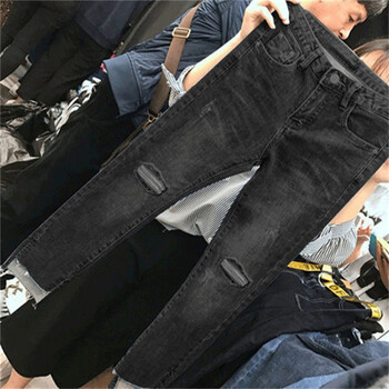 大碼胖妹妹牛仔褲