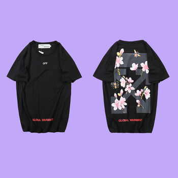 寬松印花短袖，打造夏日清涼