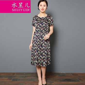 優(yōu)雅印花裙，塑造曼妙身姿