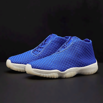 耐克（NIKE）籃球鞋656503-402藍色/未來編織 39