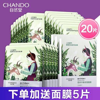 雪茶平衡保濕面膜