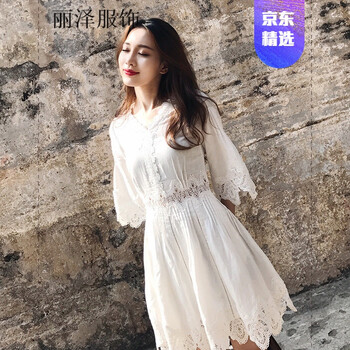 荷葉袖連衣裙，打造甜美女神范
