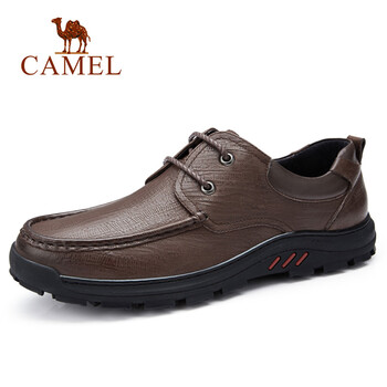 駱駝（CAMEL）男士A832155900  深棕 38
