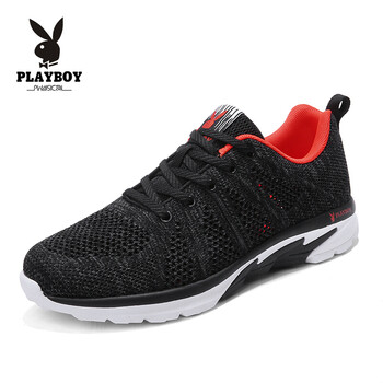 花花公子（PLAYBOY）男士動炫PL613001黑色 37