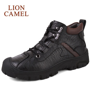 獅王駱駝（LIONCAMEL）男士黑色 38