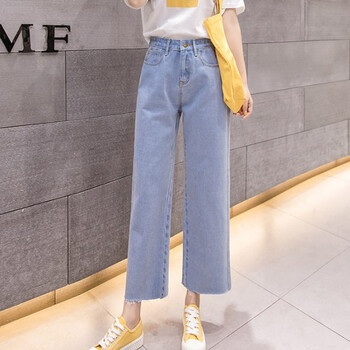 茵琳菲（YINLINFEI） 高腰  女 九分褲 休閑褲