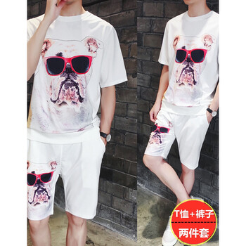 丹杰仕（DANJIESHI） 短袖 男士T恤 TZ74白色 