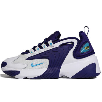 耐克（NIKE）跑步鞋白淺怒藍AO0269-104 