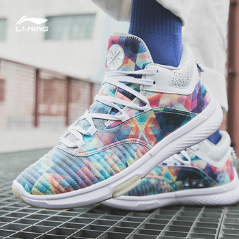 李寧（LI-NING）籃球鞋基礎(chǔ)白/微晶灰 41