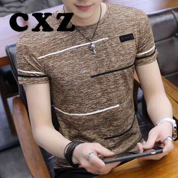 CXZ 短袖 男士T恤 卡其色 