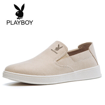 花花公子（PLAYBOY）男士米色 41