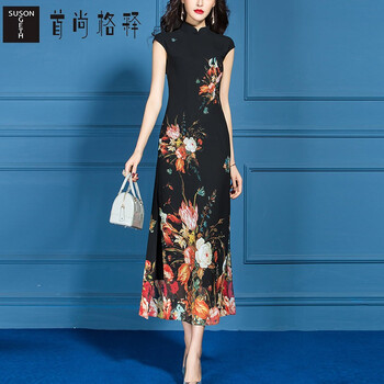 復古風(fēng)連衣裙，穿出優(yōu)雅小仙女