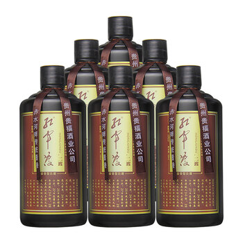紅軍渡53%vol.750ml及以上，500ml*6 醬香型，醬香