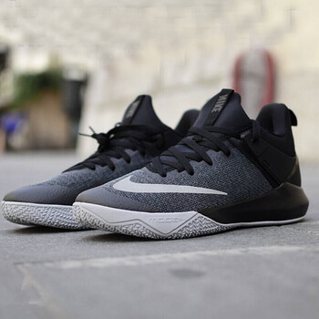 耐克（NIKE）籃球鞋ZOOM籃球?qū)崙?zhàn)緩震897653-002 43