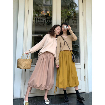 復(fù)古高腰半身裙，打造優(yōu)雅女人味