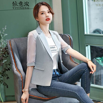 依意濃（YIYINONG）小西裝長(zhǎng)袖