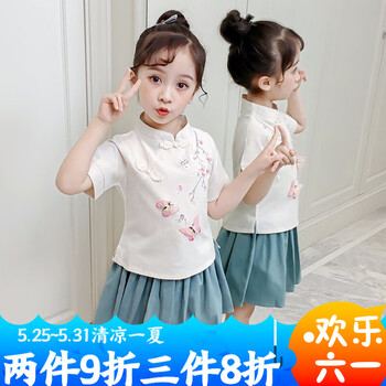 女童花朵連衣裙