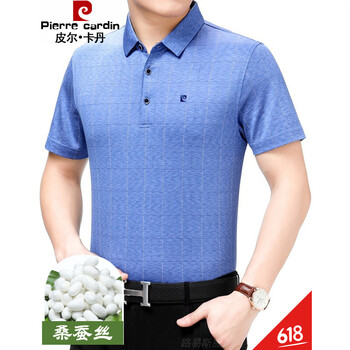 皮爾卡丹（pierrecardin） 短袖 男士T恤 H19-9119灰色 