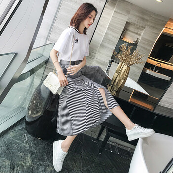 JFV 條紋 條紋 連衣裙