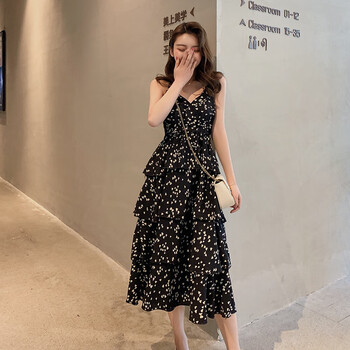 FIMINDRY 大花 印花 連衣裙