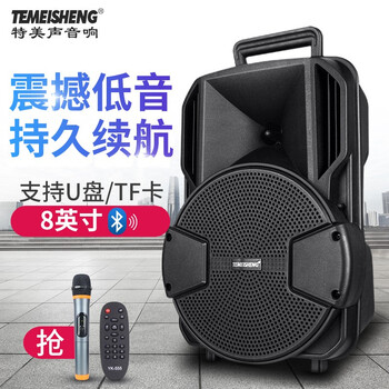 特美聲（TEMEISHENG） A8-35 音箱/音響 【8英寸】A8-35單麥版1個話筒