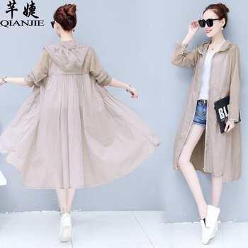 芊婕（QIANJIE） 連帽 長(zhǎng)袖 女 短外套 拉鏈