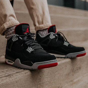 耐克（NIKE）籃球鞋408452-060（黑紅） 40