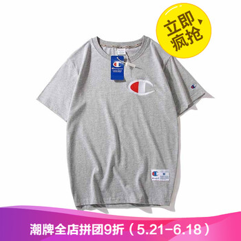 其他品牌 短袖 男士T恤 冠軍灰色 