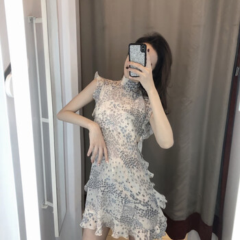 氣質(zhì)雪紡連衣裙，穿出你的少女心
