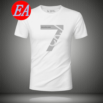 EA 短袖 男士T恤 938白 