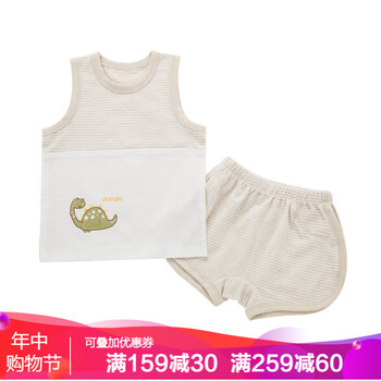 彩棉睡衣嬰兒
