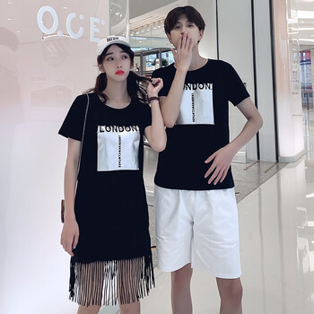 美連誠 流蘇，不規(guī)則 短袖 T恤 女 圓領(lǐng)