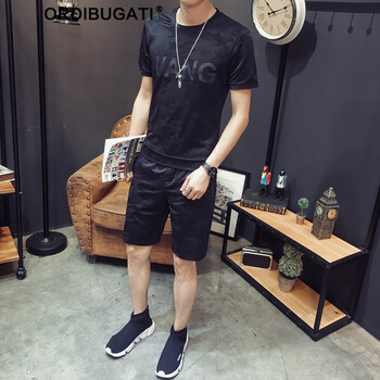 ORDIBUGATI 短袖 男士T恤 黑色 