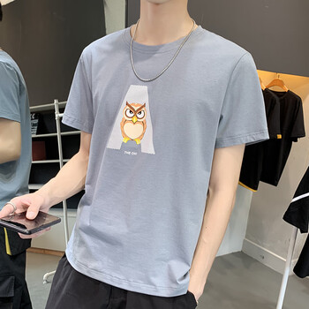 AEMAPE 短袖 男士T恤 湖藍 