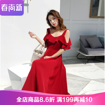 荷葉連衣裙，打造浪漫小仙女