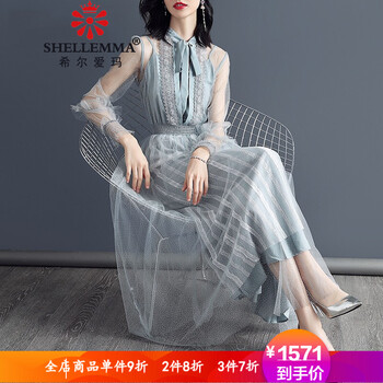 絲長,元素,淺綠色蕾,流行,新款,長裙,趨勢,蕾絲,裙新款,綠色,樣式