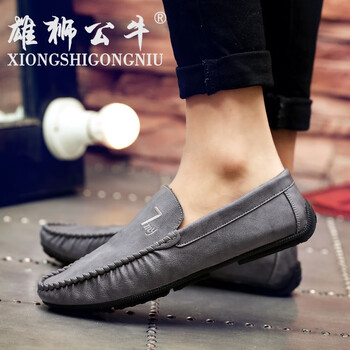 雄獅公牛（XIONGSHIGONGNIU）男士131-灰色 