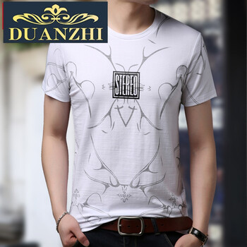 端致（DUANZHI） 短袖 男士T恤 白色 