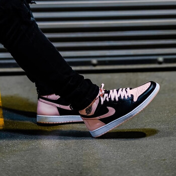 耐克（NIKE）籃球鞋575441-081（黑粉腳趾） 