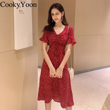 CookyYoon 碎花 印花 連衣裙
