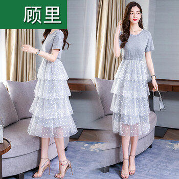 時(shí)尚印花長(zhǎng)裙，打造優(yōu)雅女神